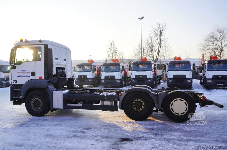 Ensemble d'entraînement MAN TGS 26.360/ 550 cm chassis/ steered axle