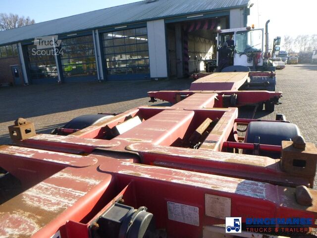 Transport de conteneurs D-TEC 4-axle container combi trailer (3 + 1 axles) 20...