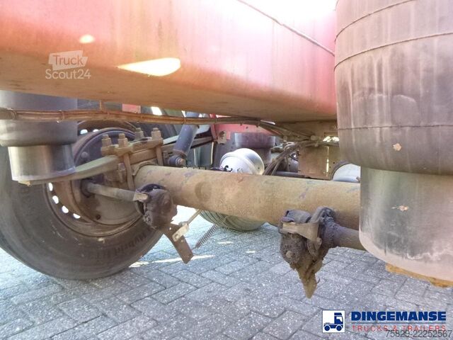 Transport de conteneurs D-TEC 4-axle container combi trailer (3 + 1 axles) 20...