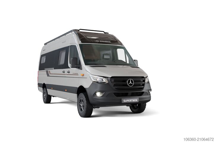 أدريا سوبرتويين MB 700 SGX ميني فان مع حمام داخلي (W.C.) جديد ADRIA SUPERTWIN MB 700 SGX