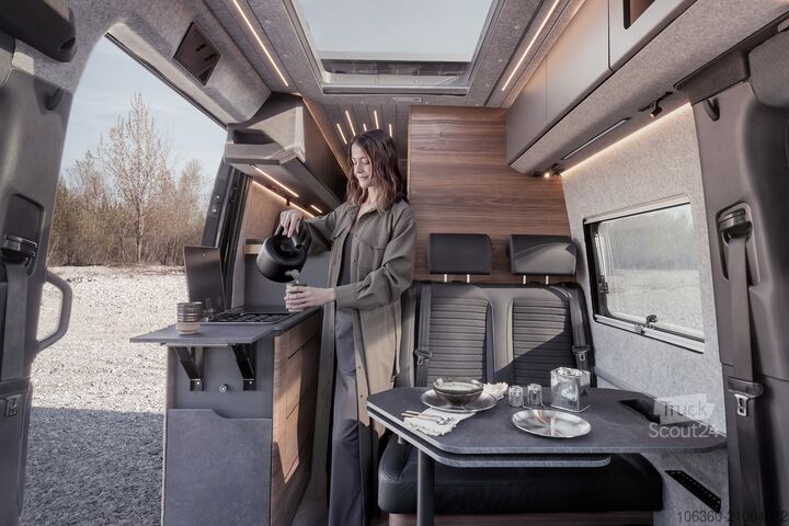 أدريا سوبرتويين MB 700 SGX ميني فان مع حمام داخلي (W.C.) جديد ADRIA SUPERTWIN MB 700 SGX