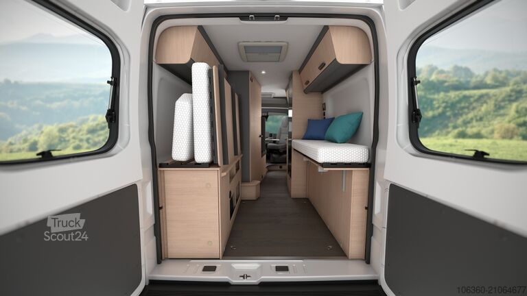 SUNLIVING V 55 SP TENTTOP - COMFORT EDITION MINI VAN MED TOALETT, NY SUNLIVING V 55 SP TentTop - COMFORT EDITION