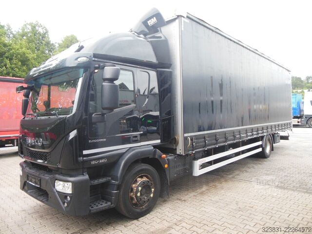 Nákladné auto s plochou korbou a plachtou IVECO EUROCARGO 180E32, PRITSCHE 9,3M - 23 PALETTEN!!!