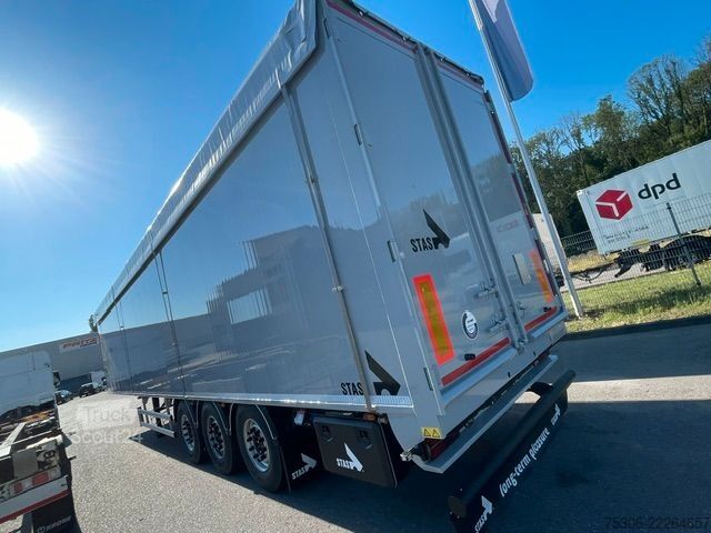 Auflieger mit Walkingfloor STAS bioSTAR 90,6 cbm