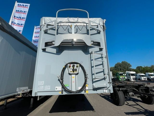 Auflieger mit Walkingfloor STAS bioSTAR 90,6 cbm
