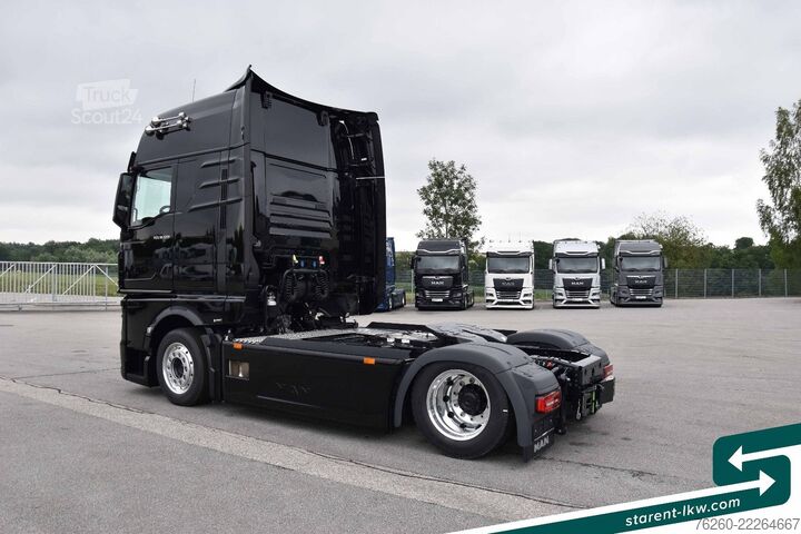 Objemový tahač MAN TGX 18.520 Low Deck Hubsattelk. D30 Ret. MIETE