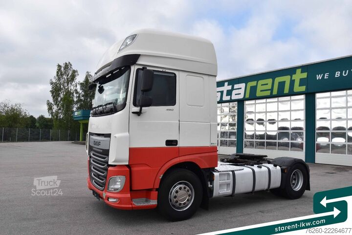 Standaard trekker DAF XF 460 SSC 2-Leiter Hydraulikanlage Retarder ACC