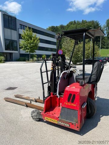 Carretilla elevadora de pasillo estrecho PALFINGER FB= 151 nden 2008 Hubhöhe 2,10 m