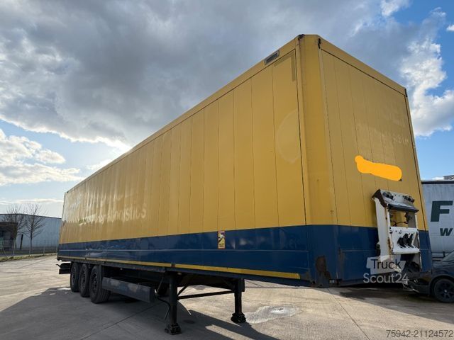 Koffer oplegger KRONE SD Textilkoffer Doppelstock m. Balken