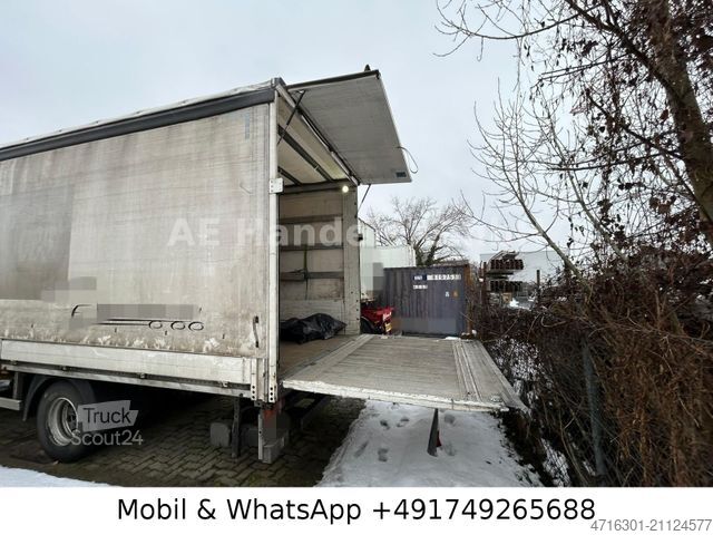 Camião plataforma com lona IVECO Eurocargo 140E BL 4x2 Bär|LBW|AHK|SHZ|Kamera