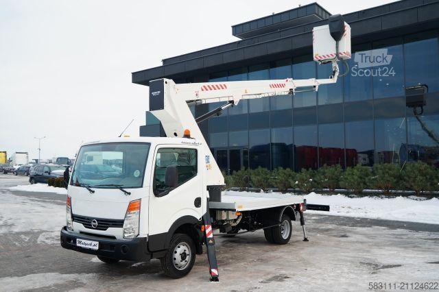Podnośnik koszowy na samochodzie ciężarowym NISSAN CABSTAR / ZWY?KA 20 METRÓW / GSR E200TE4 /  BLI?
