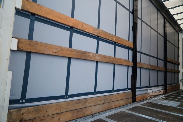 Ciężarówka jumbo SCANIA P 280 / ZESTAW TANDEM / FIRANKA / 120 M3 / WECON