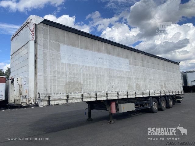 Open semitrailer with tarp Schmitz Cargobull Semitrailer Curtainsider Standard