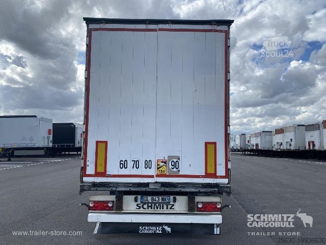 Åben sættevogn med presenning Schmitz Cargobull Semitrailer Curtainsider Standard