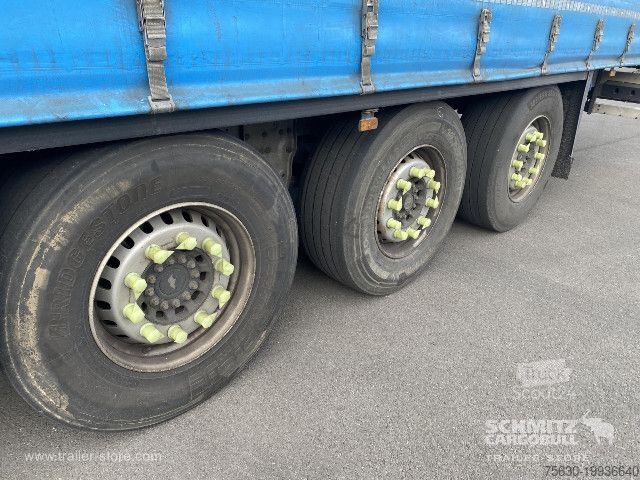Auflieger mit Pritsche & Plane Schmitz Cargobull Semitrailer Curtainsider Standard