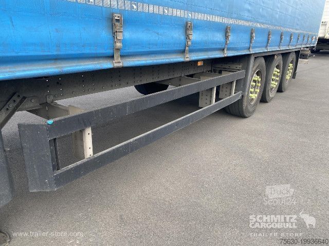 Åben sættevogn med presenning Schmitz Cargobull Semitrailer Curtainsider Standard