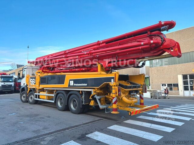 Beton pompası kamyonu MERCEDES-BENZ Arocs 4545 New EUR3 PUTZMEISTER BSF 56M/5