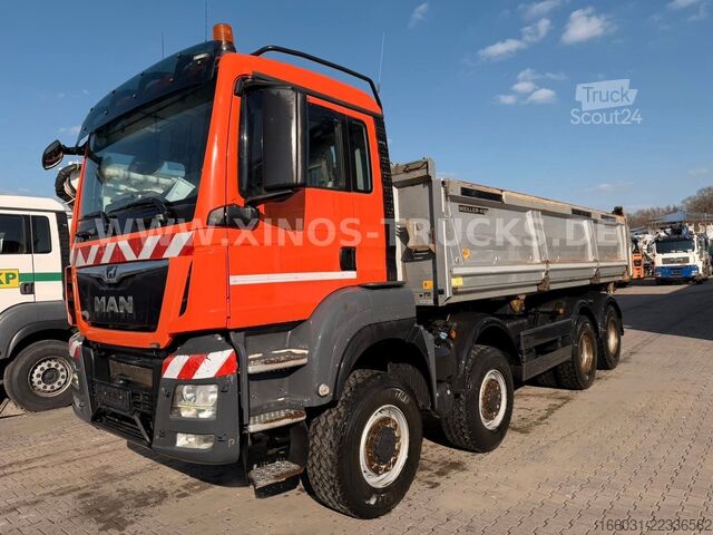 Basculantă MAN TGS 37.500 8X8 Meiller DSK Bordmatic - 186.000KM