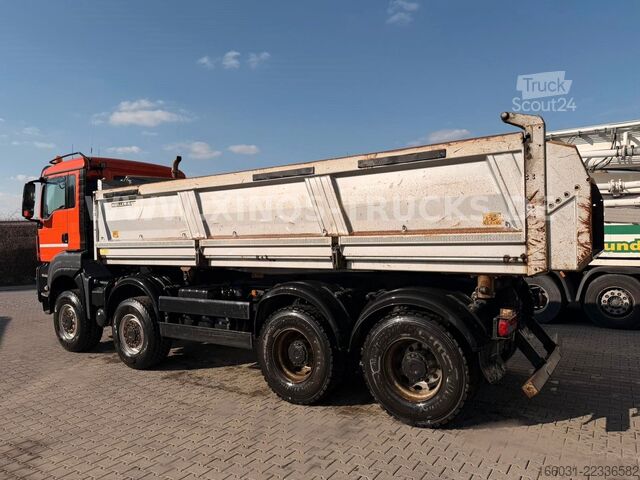 Basculantă MAN TGS 37.500 8X8 Meiller DSK Bordmatic - 186.000KM
