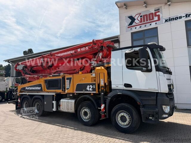 Beton pompası kamyonu MERCEDES-BENZ Arocs 3245 PUTZMEISTER BSF 42M/5