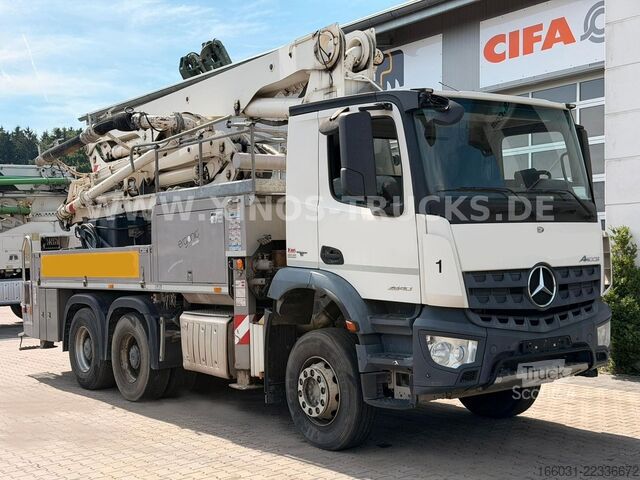 Tovornjak s črpalko za beton MERCEDES-BENZ Arocs 2640 6X4 Putzmeister BSF 24M/4