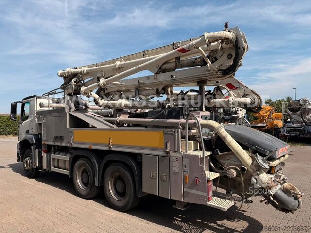 Tovornjak s črpalko za beton MERCEDES-BENZ Arocs 2640 6X4 Putzmeister BSF 24M/4