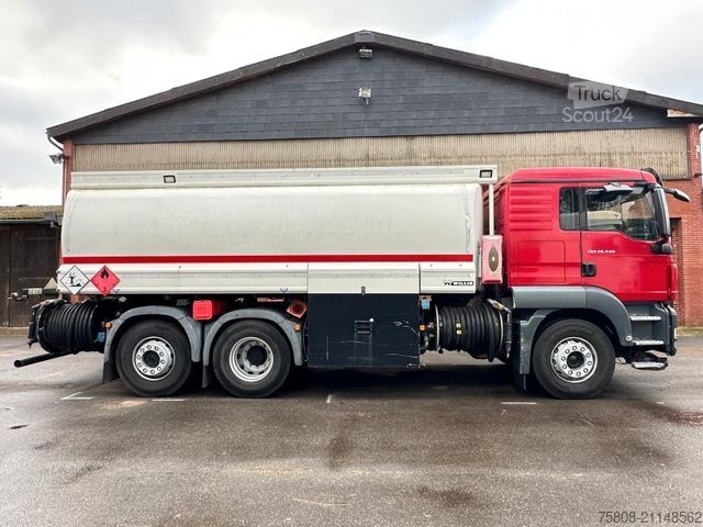 Βυτιοφόρο φορτηγό MAN TGS 26.440 6x2 -2 LL Tankwagen Willig 19600 Lenk