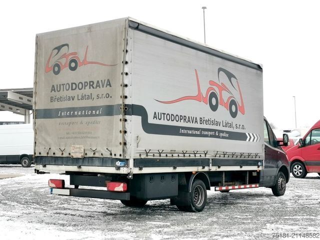 Βαν με κουρτίνα πλευράς MERCEDES-BENZ Sprinter 519CDI PRITSCHE 10PAL/KLIMA/ BIS 3, 5T