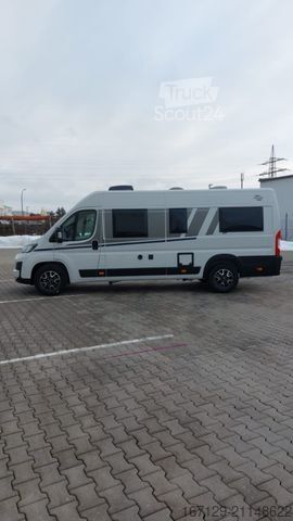 Автодом CARADO pro CV 640 pro / Fahrradträger / Längsbetten