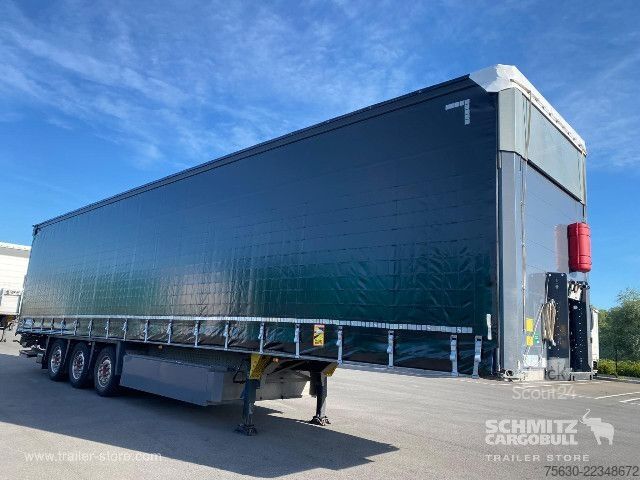 Открытый полуприцеп с тентом Schmitz Cargobull Semitrailer Curtainsider Mega Hayon