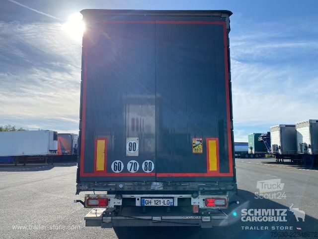 Открытый полуприцеп с тентом Schmitz Cargobull Semitrailer Curtainsider Mega Hayon
