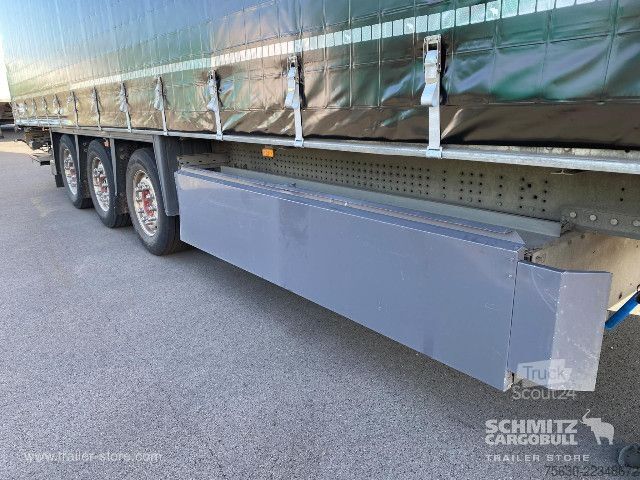 Открытый полуприцеп с тентом Schmitz Cargobull Semitrailer Curtainsider Mega Hayon
