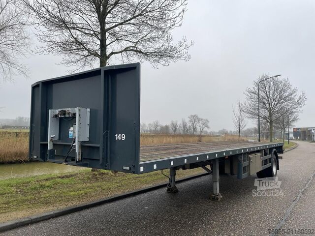 Remorca platformei Gs OIB 10-10 1-Axle City / SAF Axles / Steering / ...