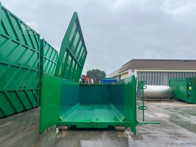 Hákový kontejner CONTAINER NUOVO SCARRABILE CON COPERCHIO