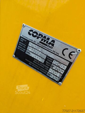 Grue à flèche Copma 4 extentions + 3 extentions 210.4 with flyjib /...