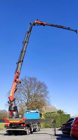 Plateau de chargement Mercedes-Benz Actros 4151 V8 8x4 roofcrane / dachdecker Palfi...