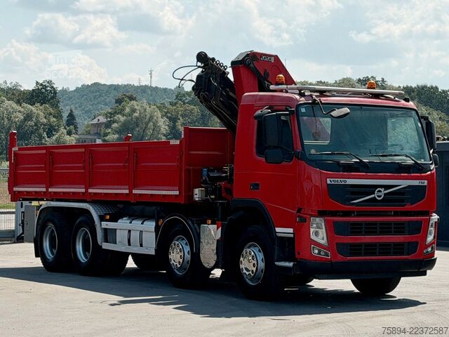 Kamyon üzerine monteli vinç VOLVO FM 420 Kipper 6,40m *HMF 2020 K5/FUNK *8x4