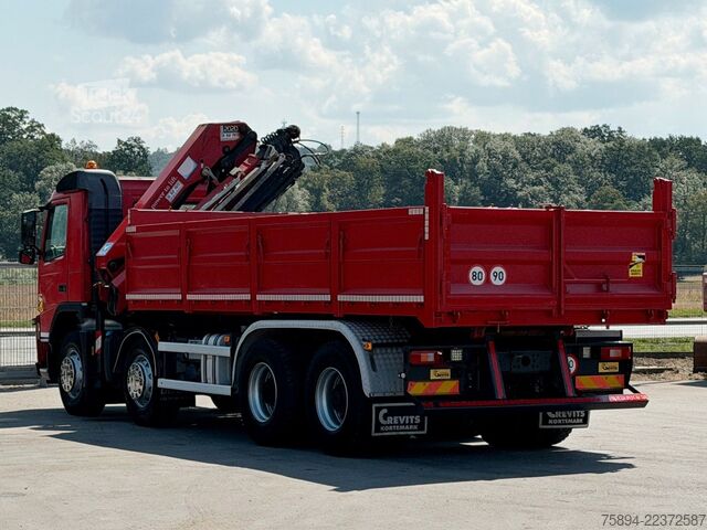 Kamyon üzerine monteli vinç VOLVO FM 420 Kipper 6,40m *HMF 2020 K5/FUNK *8x4