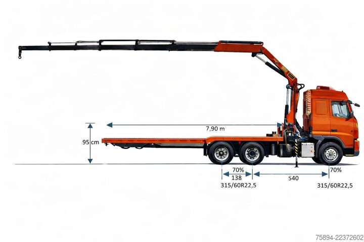 Эвакуатор VOLVO FM 410 * PK 26002 - EH D / FUNK* TOPZUSTAND