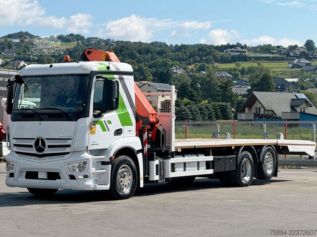 Кран, змонтований на вантажівці MERCEDES-BENZ ANTOS 2543 * PK 33002 - EH C + FUNK / TOPZUSTAND