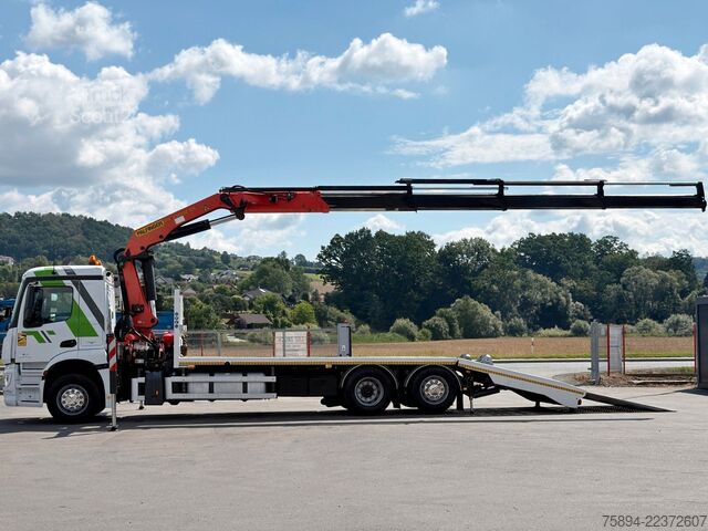 Кран, змонтований на вантажівці MERCEDES-BENZ ANTOS 2543 * PK 33002 - EH C + FUNK / TOPZUSTAND