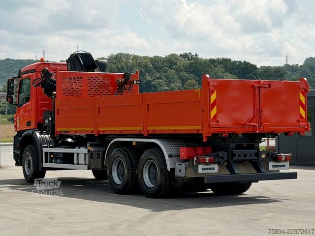 Кран, монтиран на камион MERCEDES-BENZ AROCS 2640 *HIAB 144 BS - 3/FUNK  + * 6x4