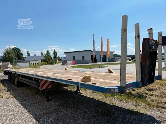 Açık yarı römork SCHWARZMÜLLER SPA 3 /E MEGA 3-ACHS *TÜV NEU*