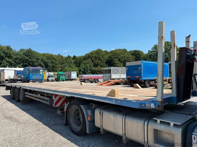 Açık yarı römork SCHWARZMÜLLER SPA 3 /E MEGA 3-ACHS *TÜV NEU*