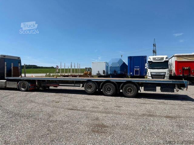 Açık yarı römork SCHWARZMÜLLER SPA 3 /E MEGA 3-ACHS *TÜV NEU*