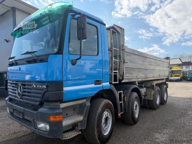 Camion-benne tricar MERCEDES-BENZ Actros 3243  Meiller Kipper  Bordmatic