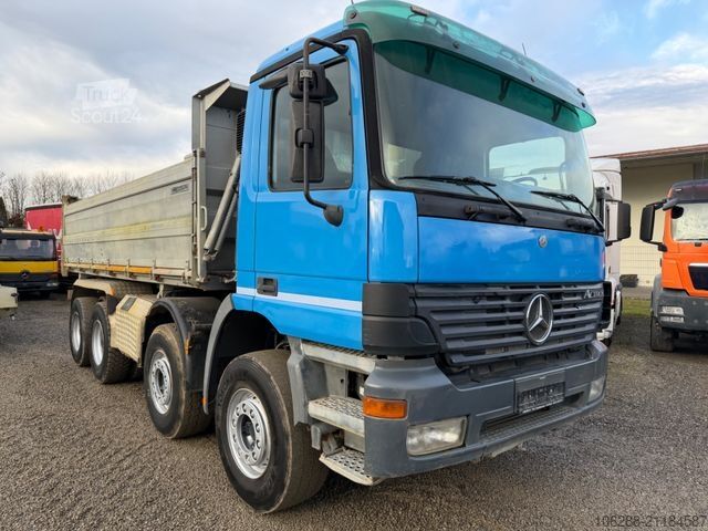 Camion-benne tricar MERCEDES-BENZ Actros 3243  Meiller Kipper  Bordmatic