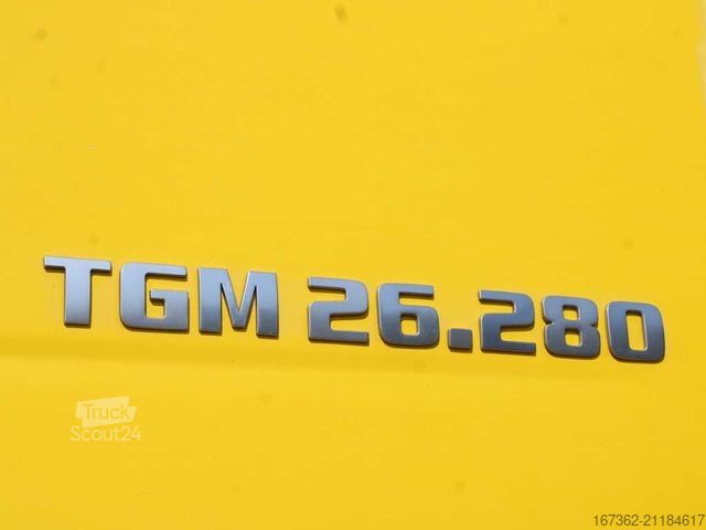 Camion-benne tricar MAN TGM 26.280, THREE-SIDED,SECONDARY AIR CONDITION