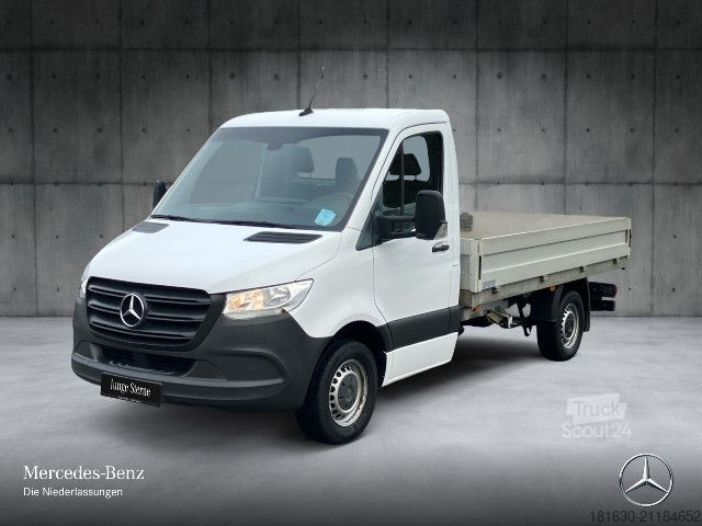 Pritschenwagen Mercedes-Benz Sprinter Pritsche 314 CDI Auflieger mit Kran