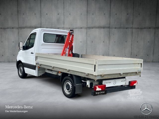 Pritschenwagen Mercedes-Benz Sprinter Pritsche 314 CDI Auflieger mit Kran